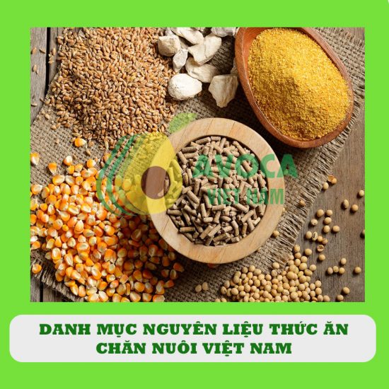 Tìm hiểu đầy đủ danh mục nguyên liệu thức ăn chăn nuôi tại Việt Nam